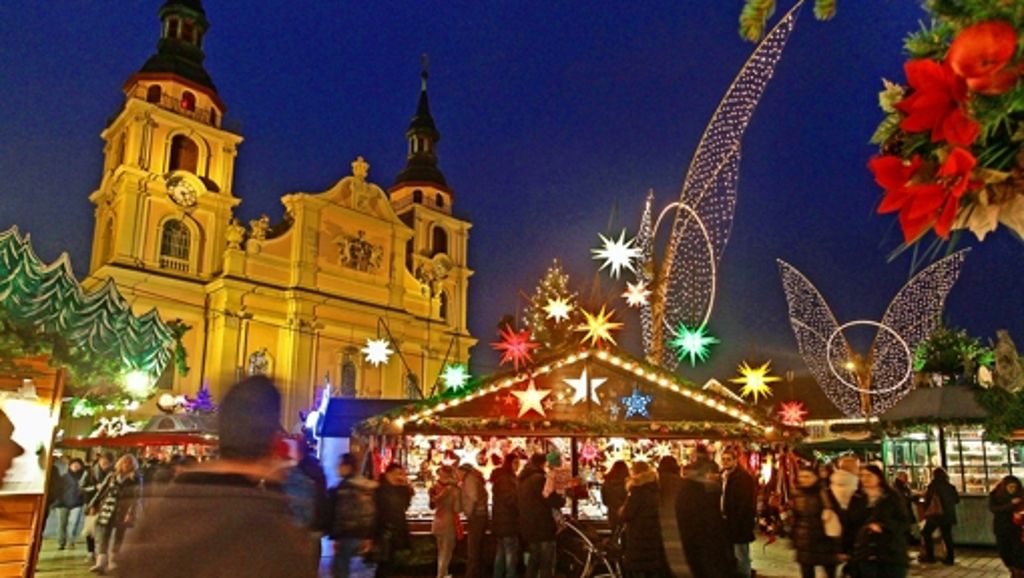 Weihnachtsmarkt in Ludwigsburg: Kühler Auftakt in die Weihnachtszeit