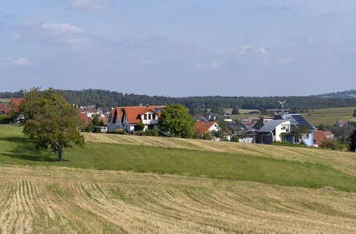 Auf der grünen Wiese im Weissacher Süden könnte das Neubaugebiet „Am Graben“ entstehen. Foto: Jürgen Bach