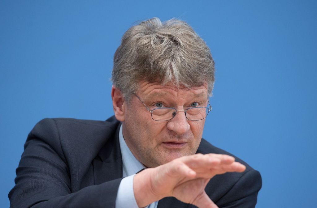 Auch Fraktionschef-Jörg Meuthen ist für den Ausschluss von Heinrich Fiechtner. Zwischen beiden kam es in den vergangenen Monaten immer wieder zur Reibereien.