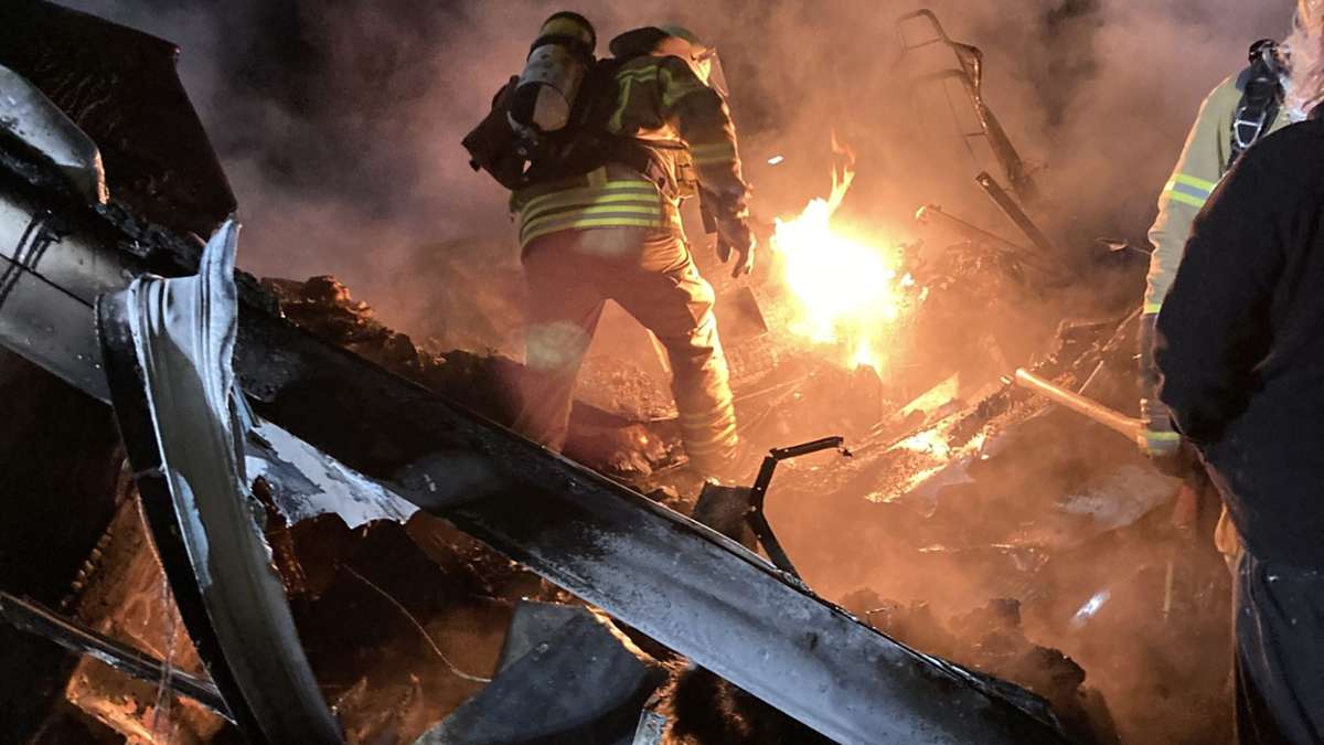 Bei einem Feuer in Esslingen ist am Montag ein Sachschaden von mehr als 60 000 Euro entstanden.