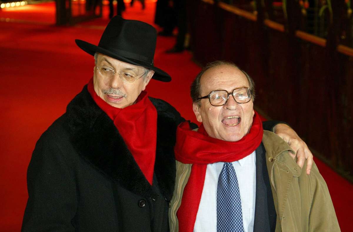 Dieter Kosslick (links) 2006 mit dem Regisseur Sidney Lumet