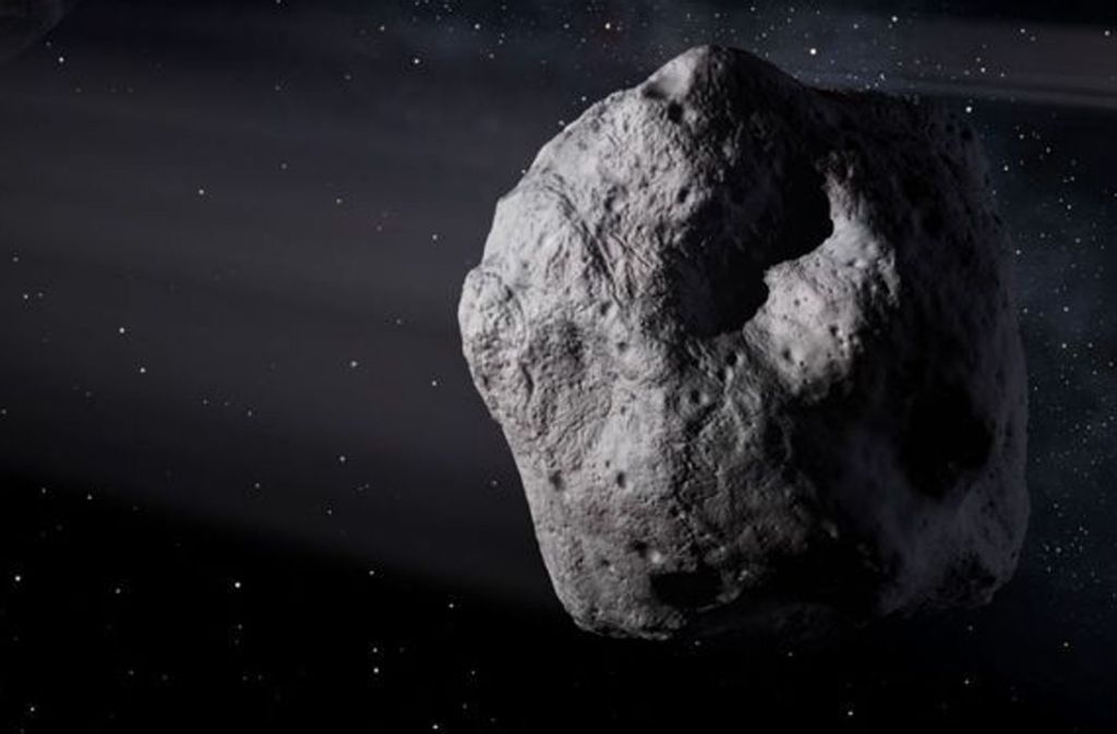 2015: Im Februar 2015 raste der Asteroid 2012 DA14 an der Erde vorbe.