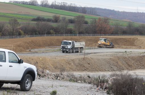 Auf der Deponie Froschgraben wird in absehbarer Zeit auch Schutt aus Neckarwestheim gelagert werden. Foto: factum/Granville
