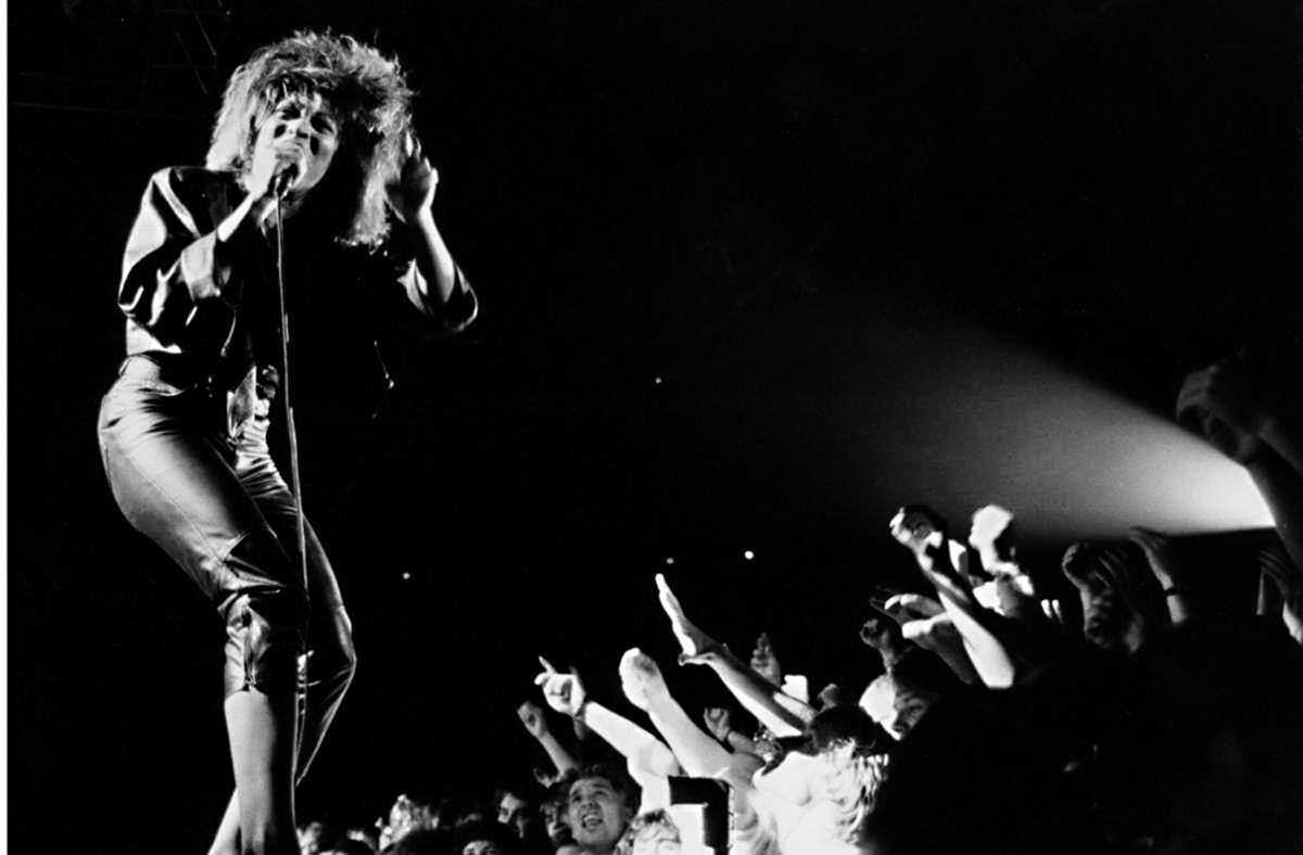 Tina Turner füllte 1987 viermal in Folge die Schleyerhalle in Stuttgart. Foto: /Uli Kraufmann