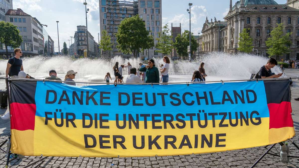 Studie: Knapp die Hälfte der Ukraine-Flüchtlinge will in Deutschland bleiben