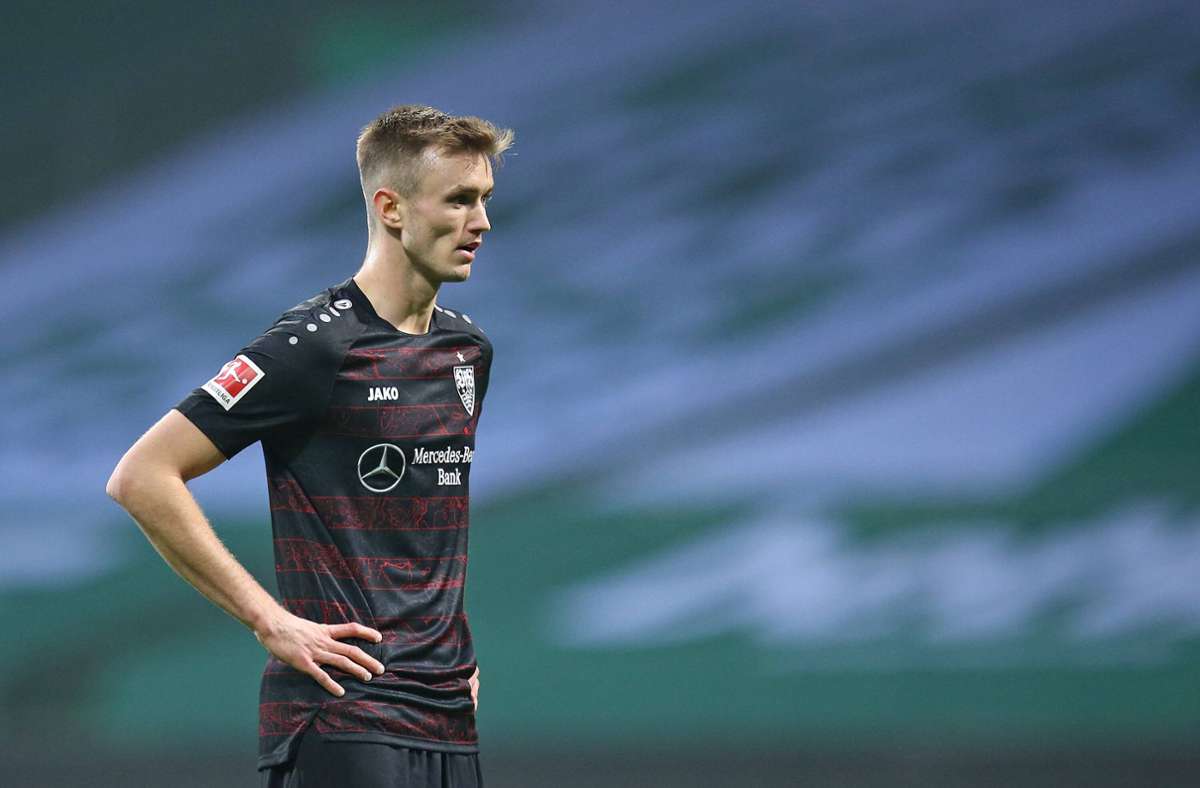 Sasa Kalajdzic spielt beim VfB ganz vorne.