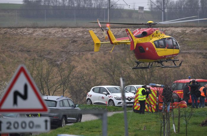 Zahlreiche Verletzte bei TGV-Unfall im Elsass