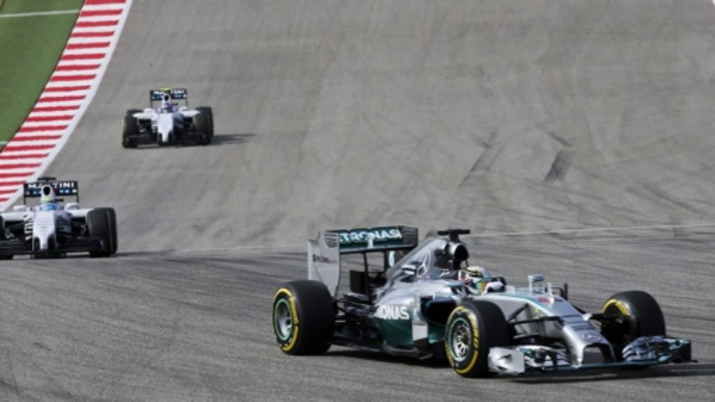 Formel 1 in den USA: Hamilton triumphiert vor Rosberg