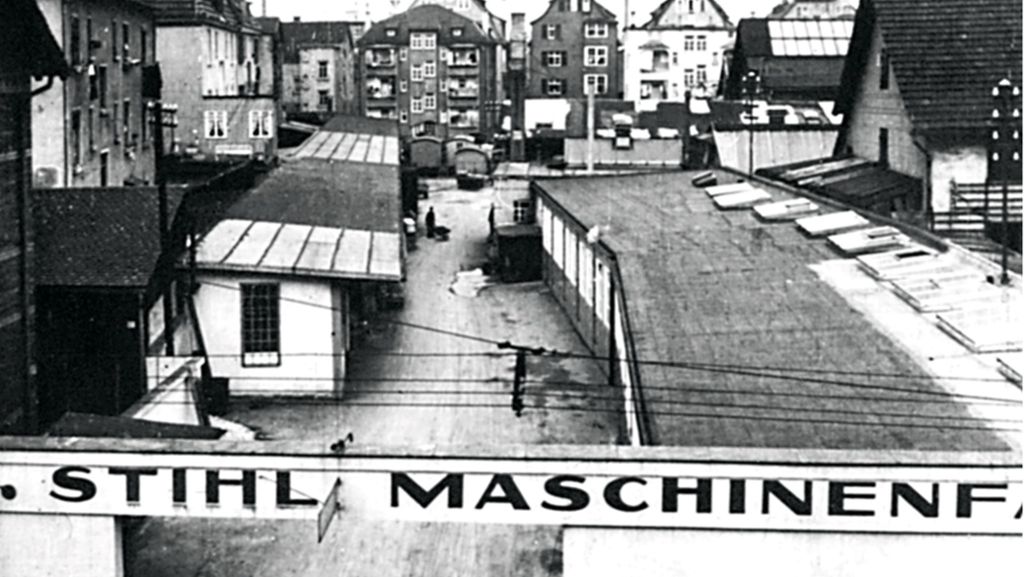 Firma Stihl in Bad Cannstatt: Von der Waschmaschine zur Motorsäge