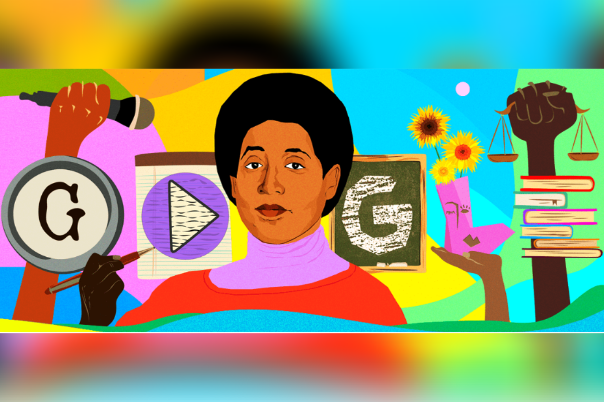 Google Doodle für Audre Lorde