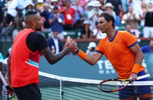 Rafael Nadal bleibt cool – und entnervt frustrierten Nick Kyrgios