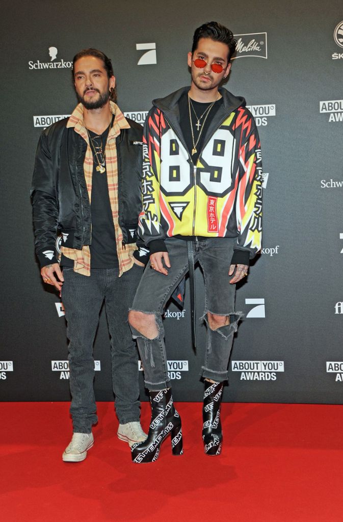 Mitte der Nullerjahre sorgten die Kaulitz-Brüder als 15-Jährige mit ihrer Band Tokio Hotel für eine Fan-Hysterie. Am Sonntag werden sie 30, singen inzwischen auf Englisch, sind längst nicht mehr so erfolgreich, dafür umso prominenter.