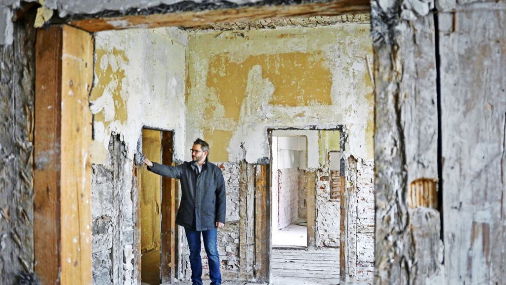 Gesandten- und Grafenbau Ludwigsburg: Polizei hat historische Gebäude heruntergewirtschaftet