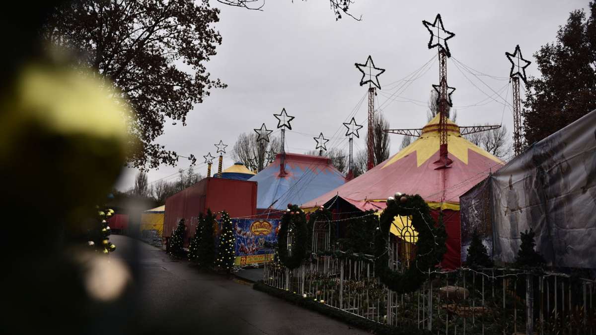 Weihnachtszirkus Waiblingen: Einbrecher stehlen Kasse mit Spenden