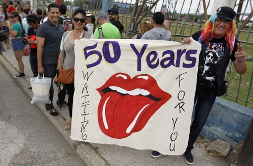 50 lange Jahre haben die kubanischen Fans auf ihre Rock-Idole gewartet – nun war es endlich soweit.