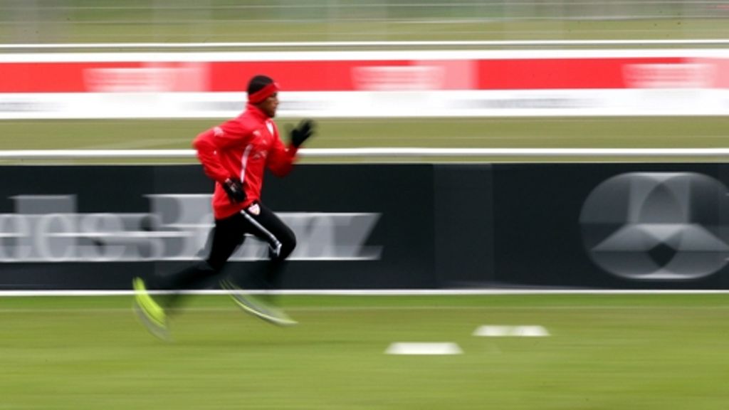 Training des VfB Stuttgart: Hoffen und Bangen vor dem Spiel gegen FC Augsburg