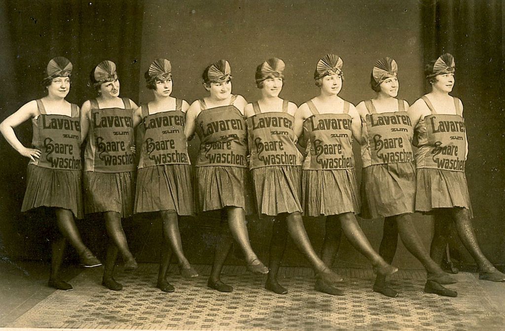 Die Lavaren-Mädchen, um 1920