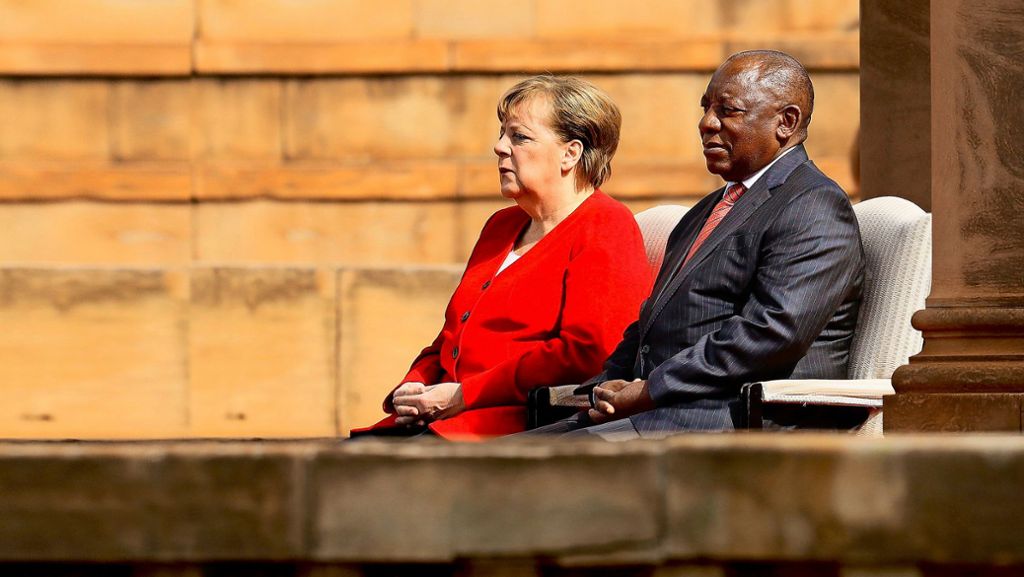 Afrika-Reise der Kanzlerin: Warum Merkel Südafrikas Präsidenten als Verbündeten sieht