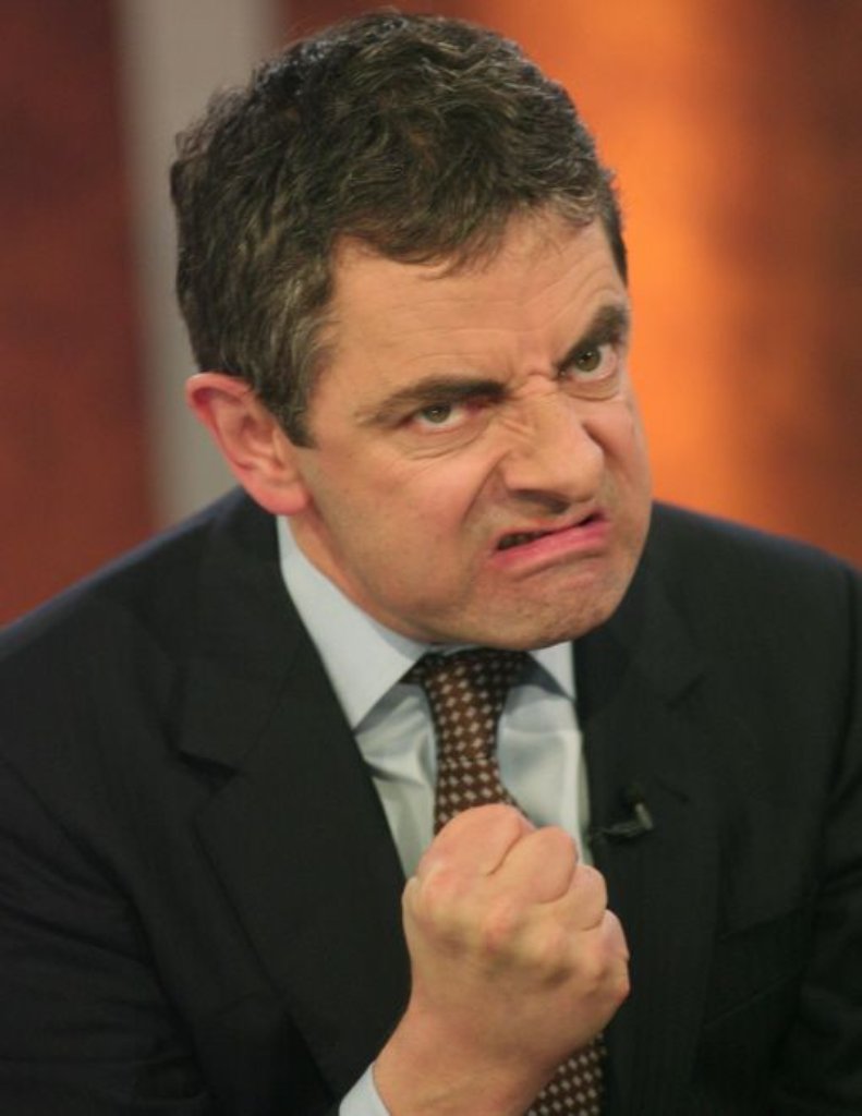 Wenn er am 29. April so ein Gesicht macht, muss sich Mr. Bean alias Rowan Atkinson nicht wundern, wenn er Probleme mit den Royal Guards bekommt. Der Schauspieler und Komiker, der mit Prinz William befreundet ist, gehört zu den geladenen Gästen.