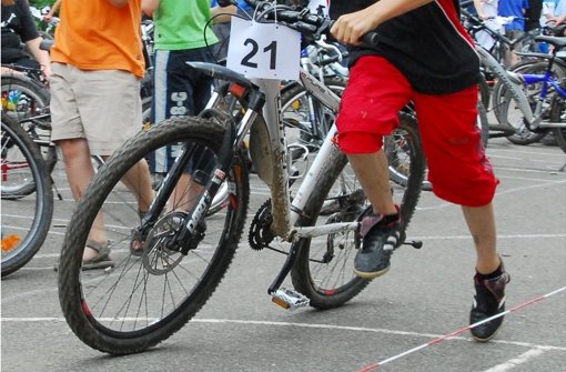 Der MSC-Stuttgart-Stammheim veranstaltet  am Mittwoch, 31. Juli, von  14 Uhr   an ein  Fahrrad-Turnier auf dem Kirchplatz in Stammheim. Foto: Günter Bergmann