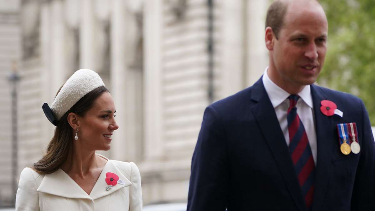 Britische Royals: Prinz William vertritt Queen bei Gedenken an Weltkriegstote