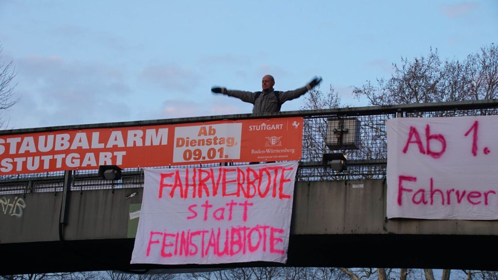 Feinstaub in Stuttgart: Kretschmann sieht Bund in der Verantwortung