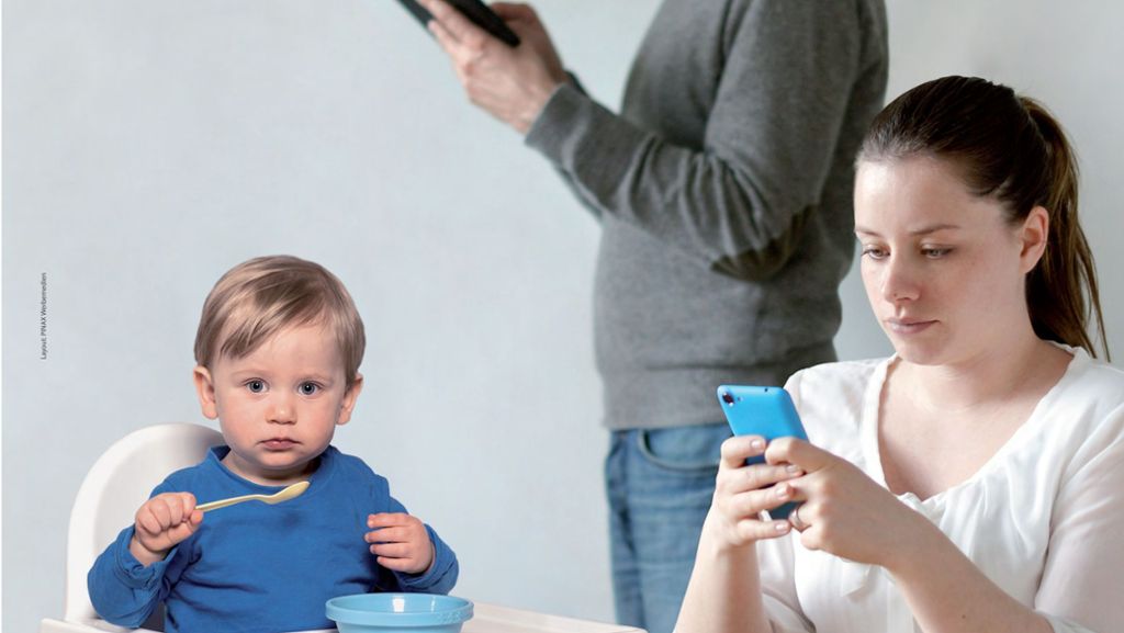 Kampagne des Sozialministeriums: Kind statt Smartphone: Plakate für mehr Eltern-Achtsamkeit
