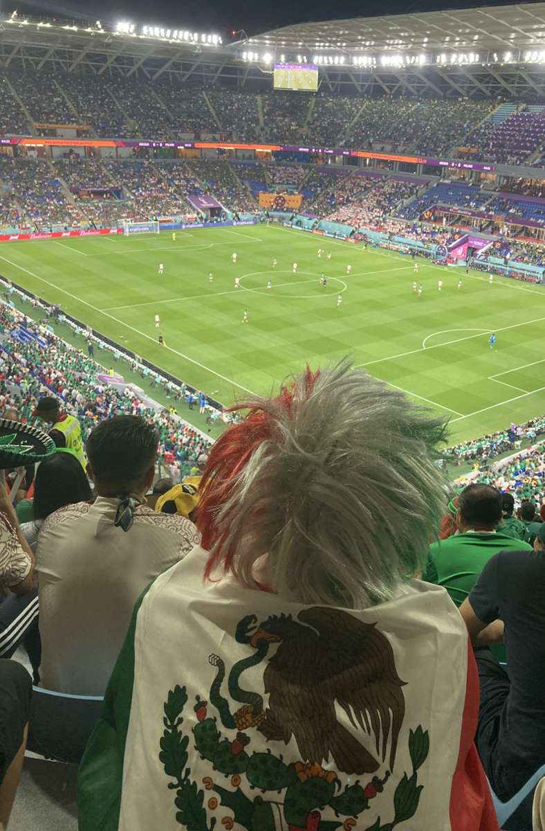 Die mexikanischen Fans haben Habermaier am meisten beeindruckt.
