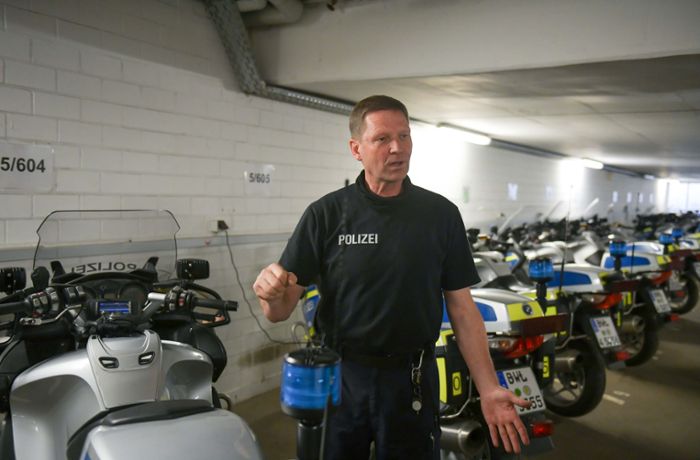 Chef der Polizei-Motorradstaffel im Porträt: Dieser Mann kennt die Tricks der Tuner und Poser