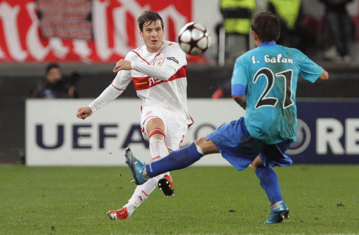 Mit gerade mal 20 Jahren gehörte Stefano Celozzi zu den jüngsten Spielern, die damals für den VfB in der Champions League spielten.