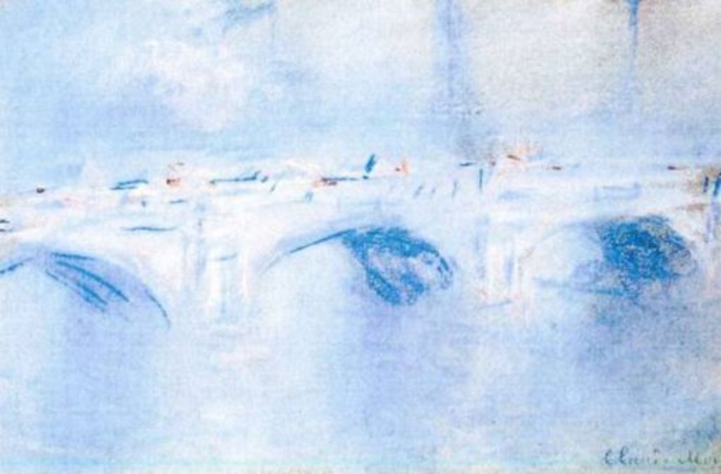 „Waterloo Bridge, London“ von Claude Monet