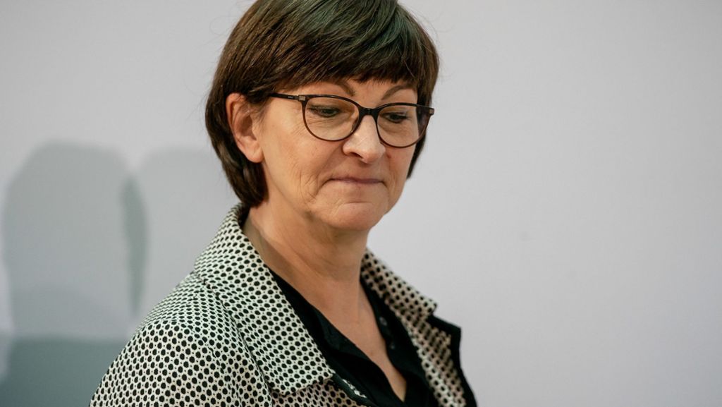 Bericht über SPD-Vorsitzende: Sender hält an Vorwürfen gegen Saskia Esken fest