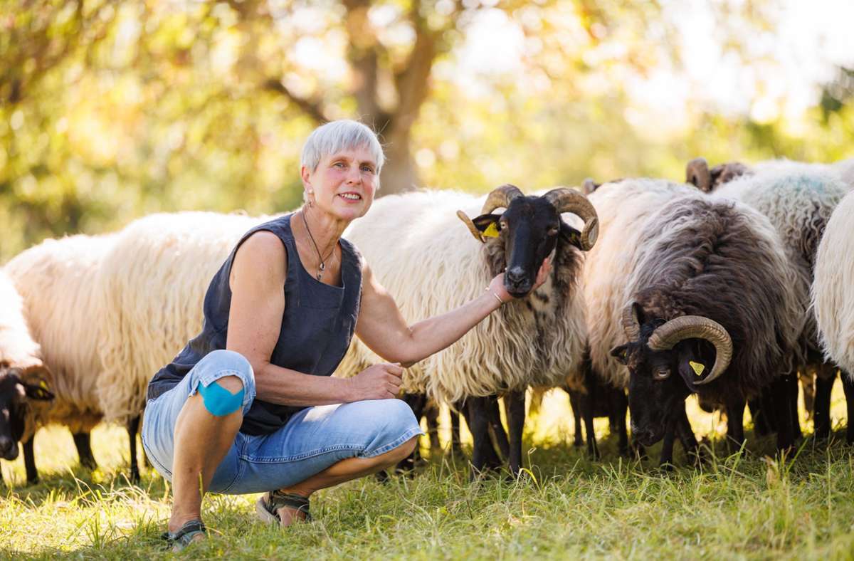 Karin Zimmermann möchte nicht nur Ackerbau machen. „Ich bin ein Viehmensch, ich brauche Tiere“, sagt die 57-Jährige.