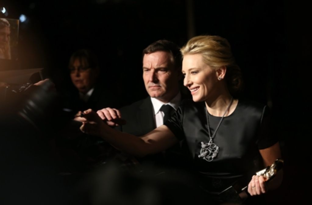 Für ihre Rolle in "Blue Jasmine" räumt Cate Blanchett einen Preis nach dem anderen ab. Jetzt nahm sie den Bafta mit nach Hause.