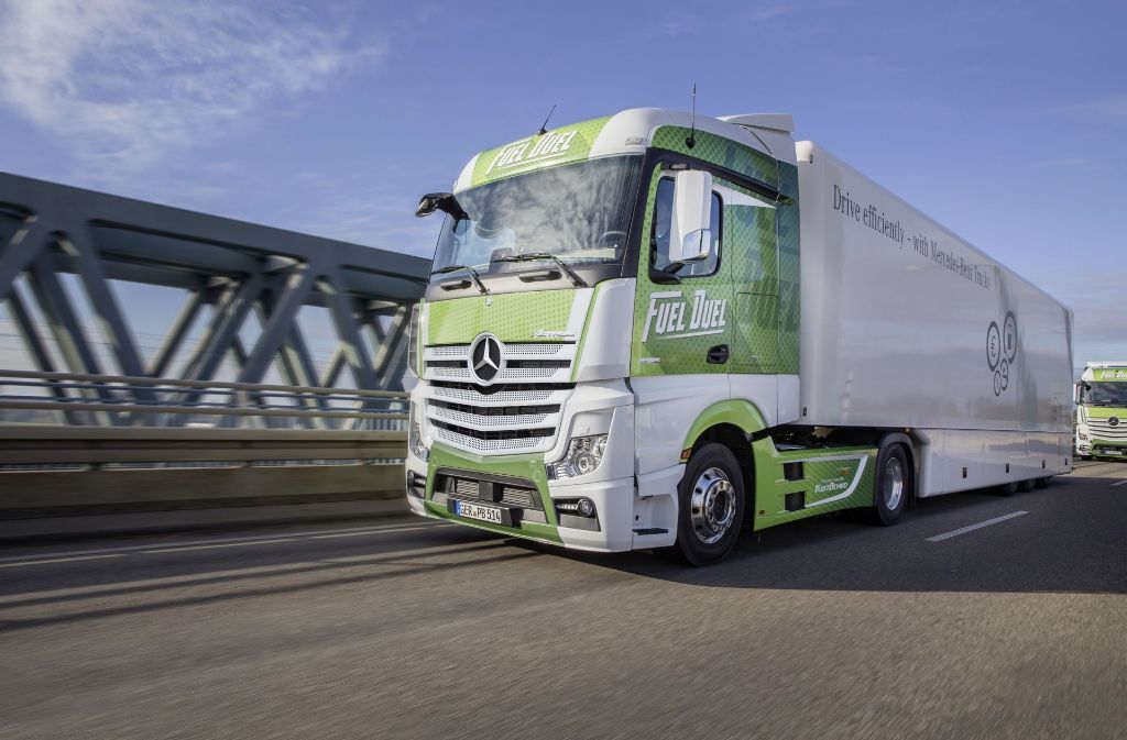 Die Chefs sind unzufrieden mit der Lastwagensparte, obwohl der Actros gefragt ist. Foto: Daimler AG