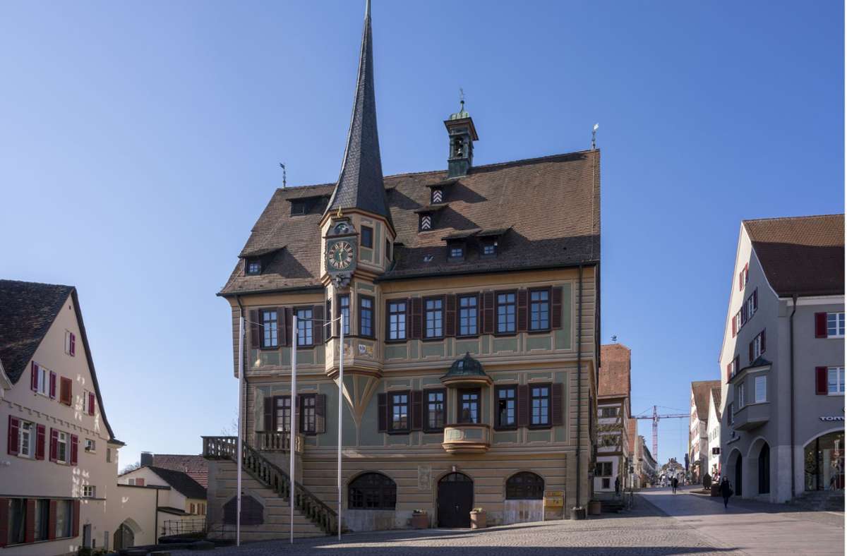 Ein prachtvolles Gebäude: Das Rathaus von Bietigheim-Bissingen. Der Kampf um den Chefsessel dort ist fast schon legendär.