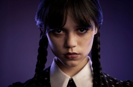 I’ll be back! Jenna Ortega als Wednesday Addams Foto: Netflix/Matthias Clamer