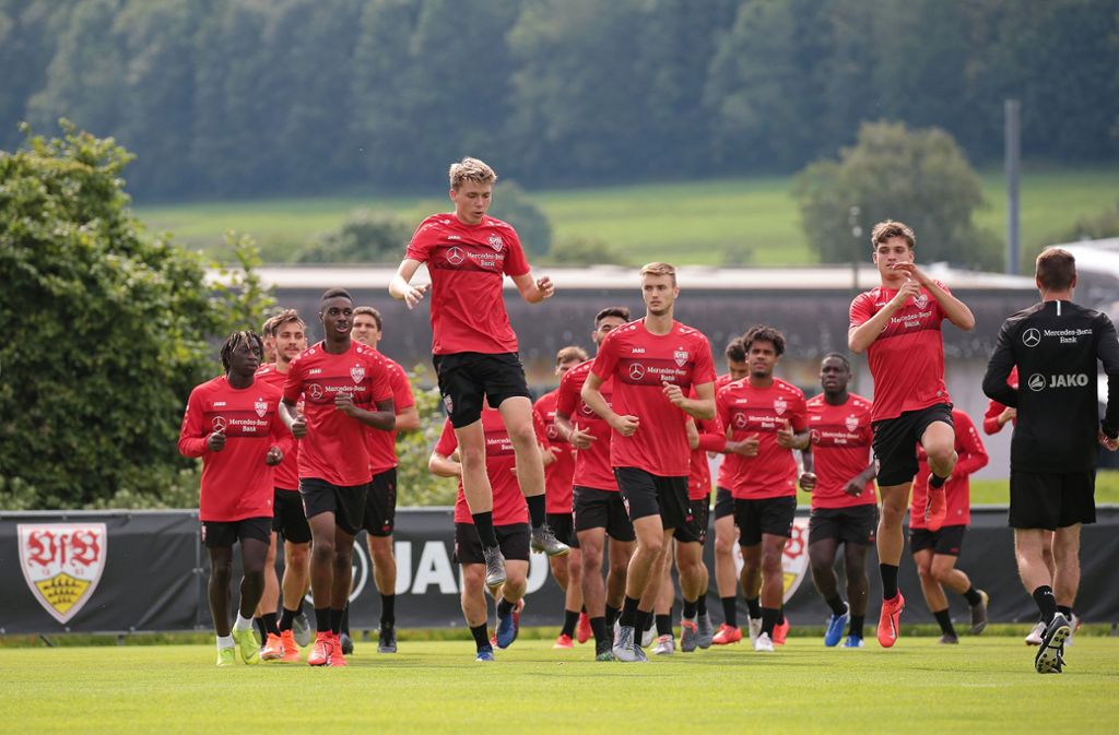 Hohe Sprünge will der VfB in dieser Saison nicht nur im Training machen.