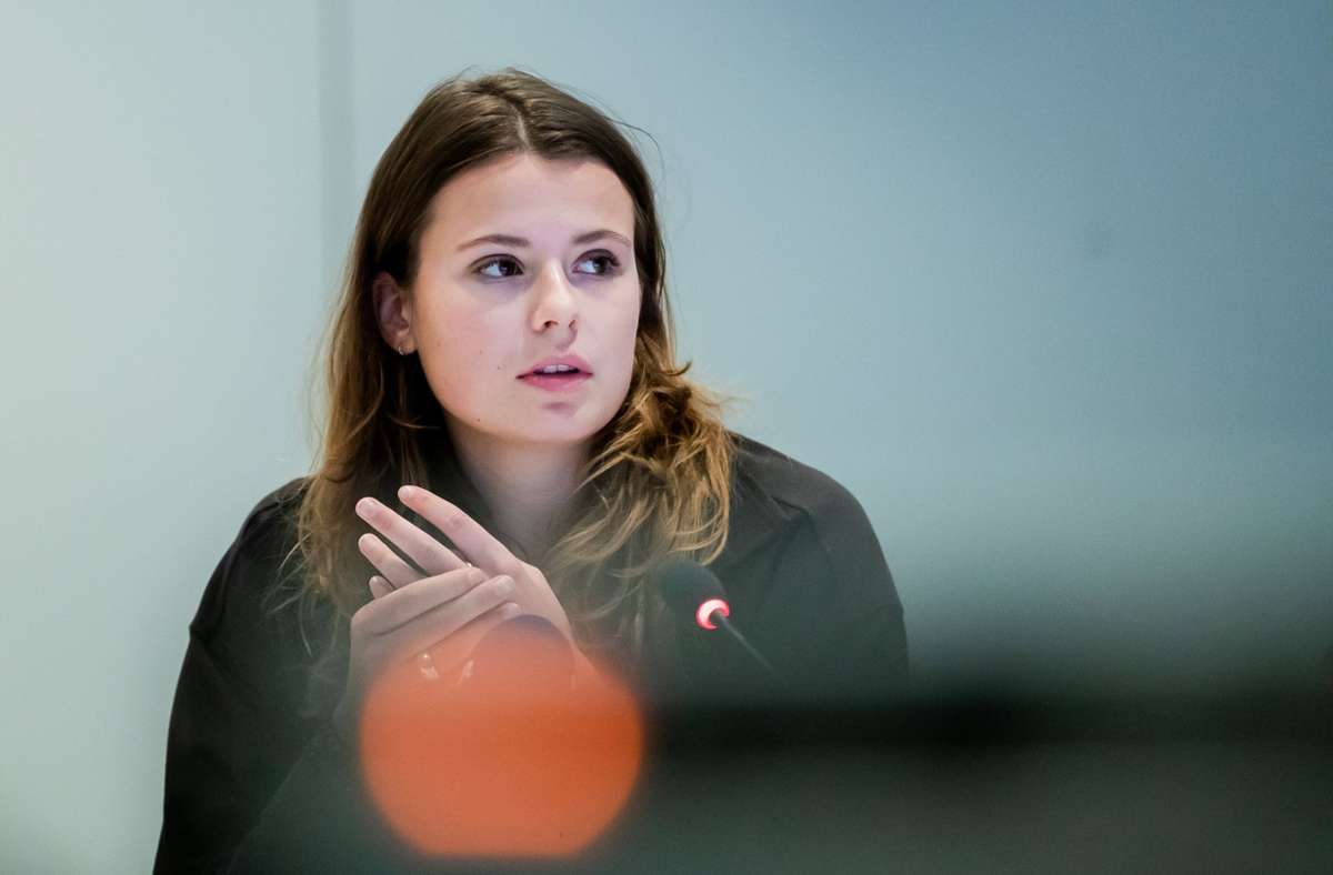 Klimaaktivistin Luisa Neubauer erwartet vom Bundeskanzler eine Entschuldigung. Foto: dpa/Christoph Soeder