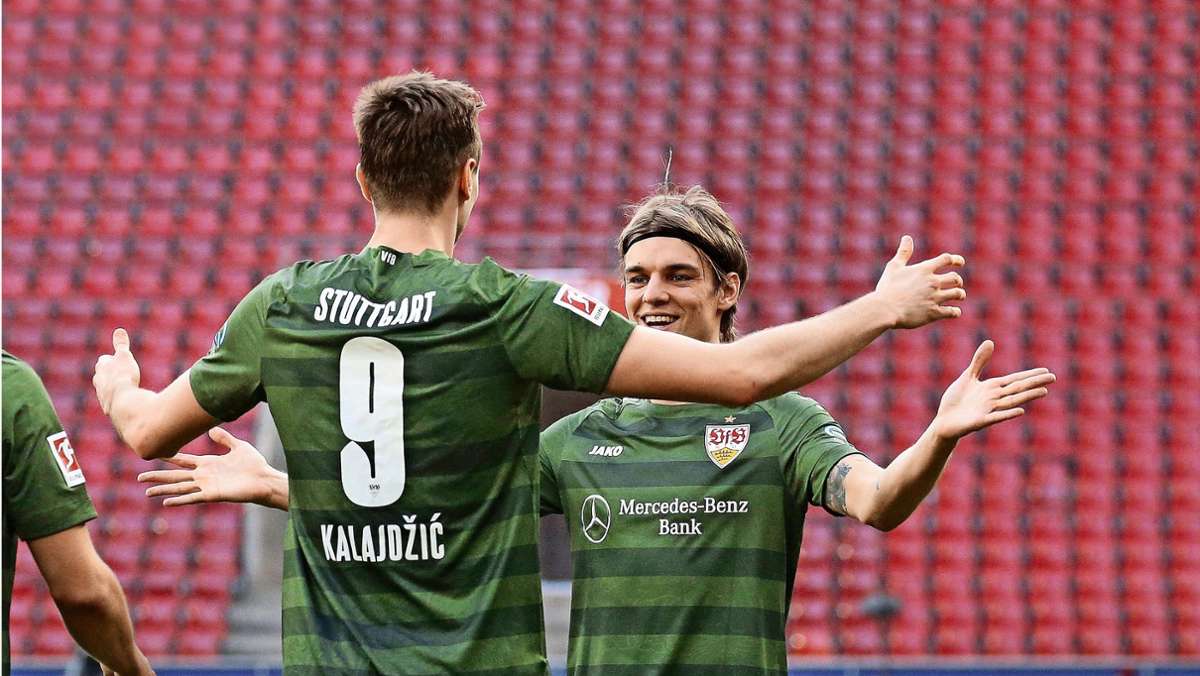 VfB Stuttgart: Borna Sosa und Sasa Kalajdzic –  immer höher, immer weiter
