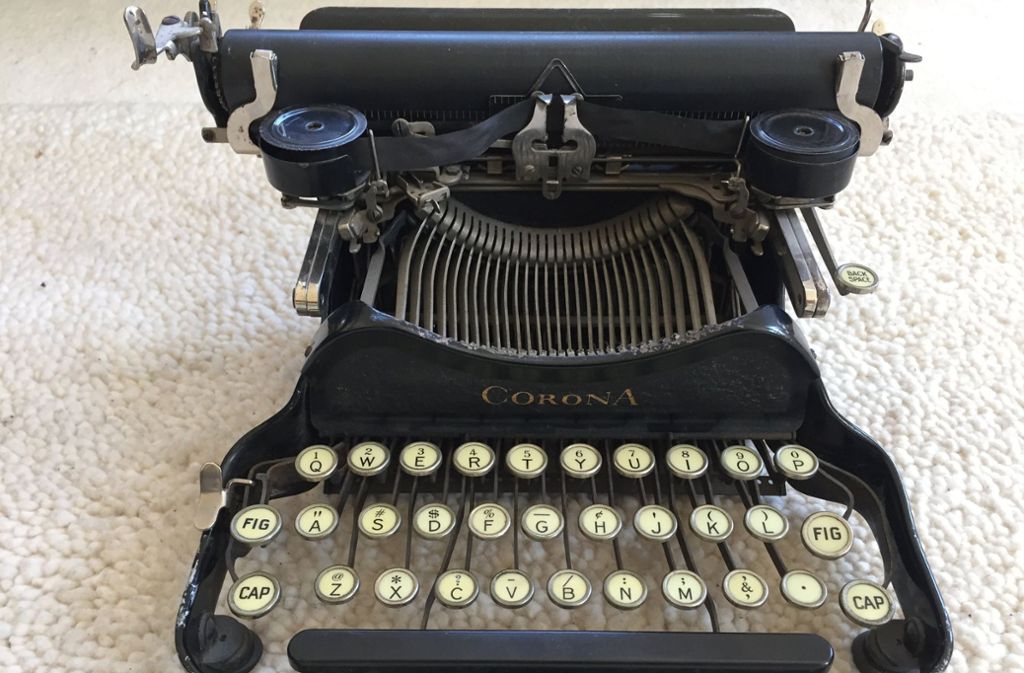 Die tragbare, schwarze „Corona 3“ war eine der meistverkauften Schreibmaschinen der Geschichte.