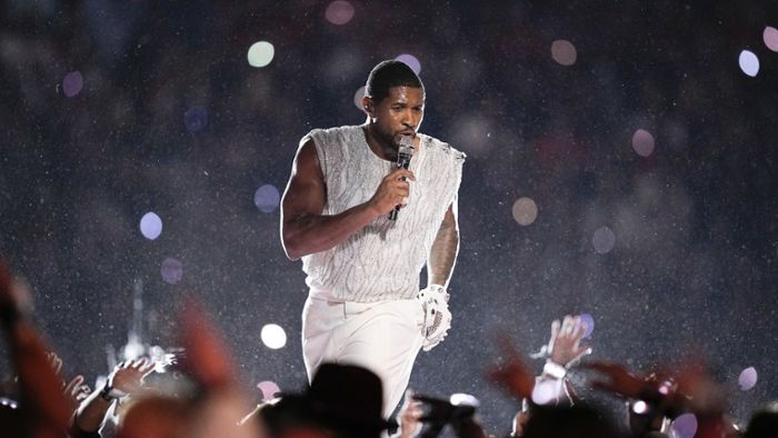 Super Bowl in Las Vegas: Usher zündet ein Halbzeit-Feuerwerk