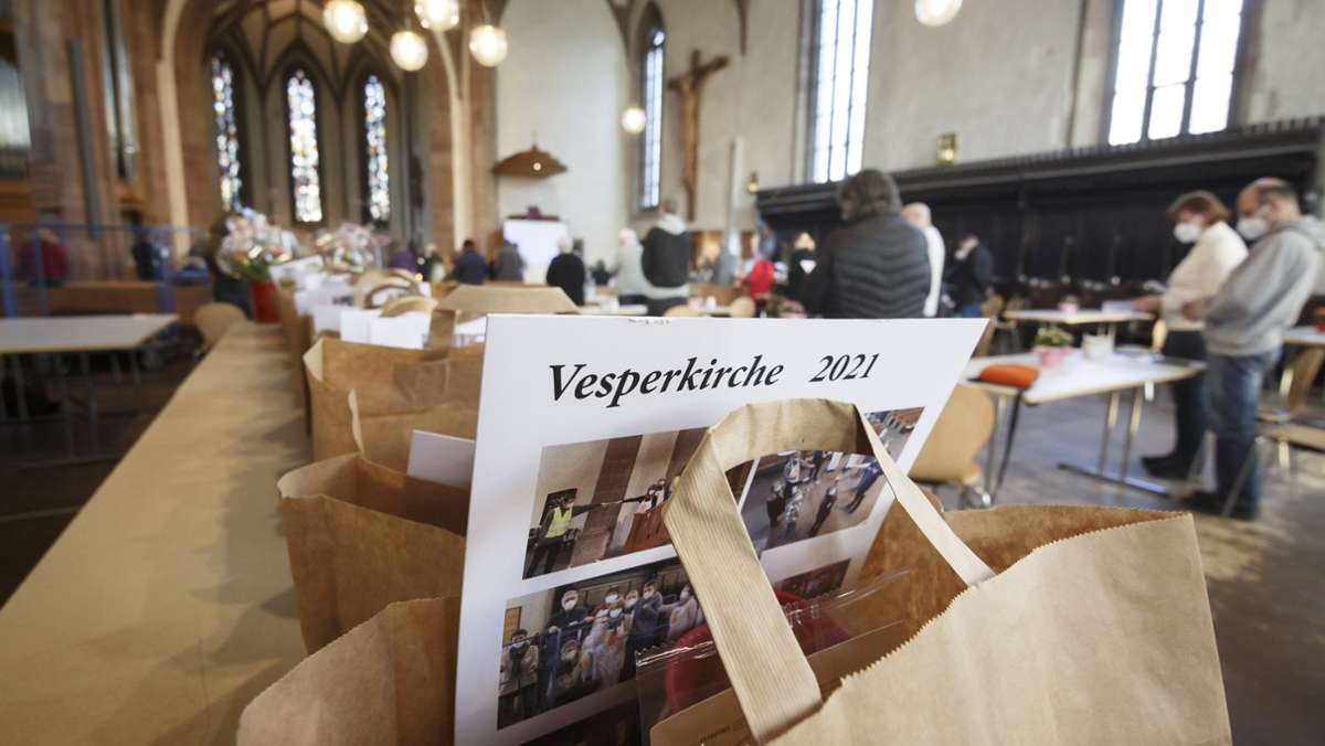 Bilanz der Vesperkirche in Stuttgart: Rund 30 000  Essen für Bedürftige