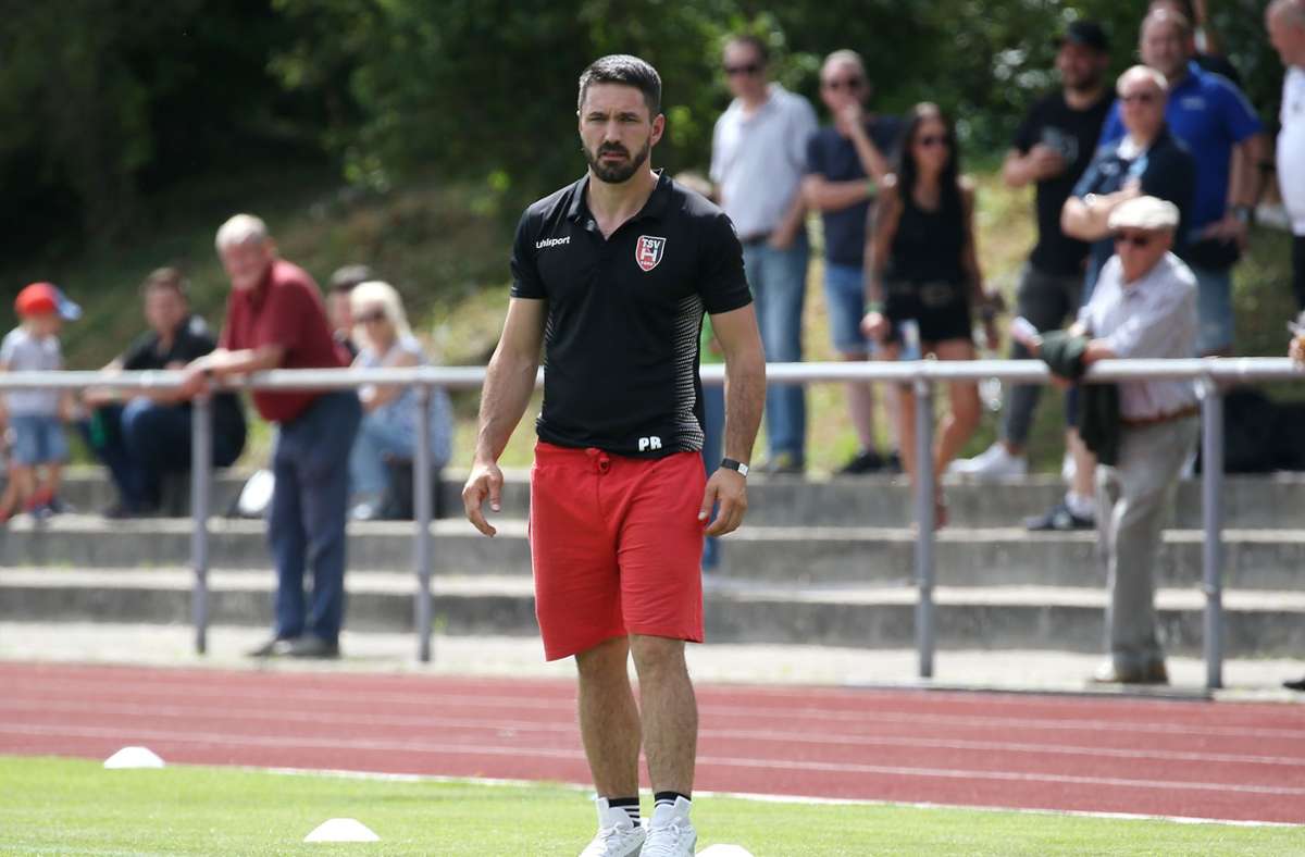 TSV-Trainer Patrick Brosch.