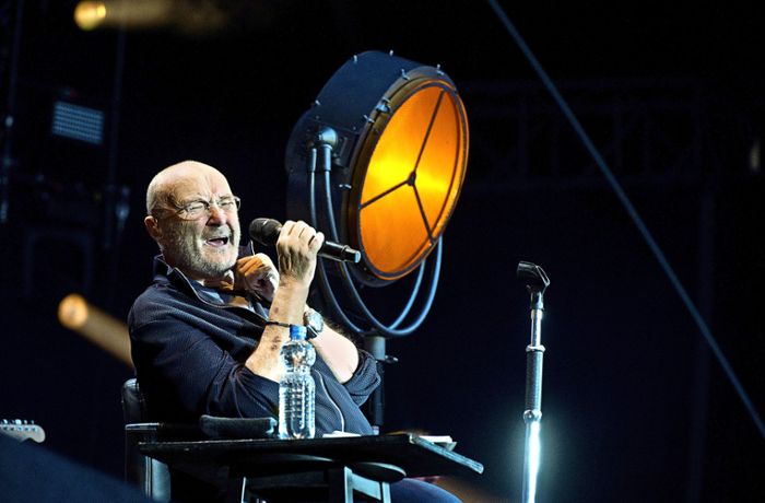 Phil Collins am Mittwochabend im Stuttgarter Fußballstadion