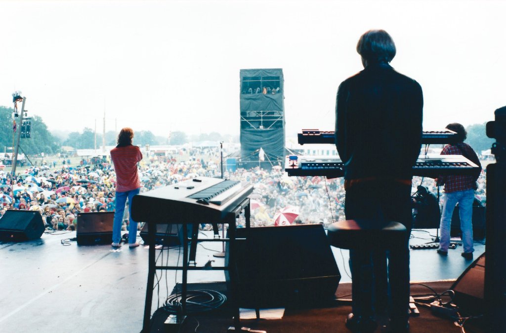 Das Mdftfyns-Festival 1996 in Dänemarkt vor 60 000 Zuschauern.
