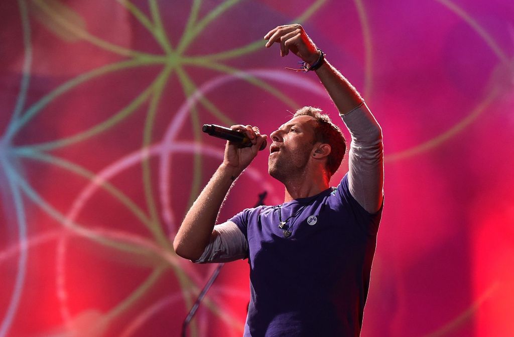 Chris Martin wird mit der Band Coldplay ebenfalls in Hamburg auftreten.