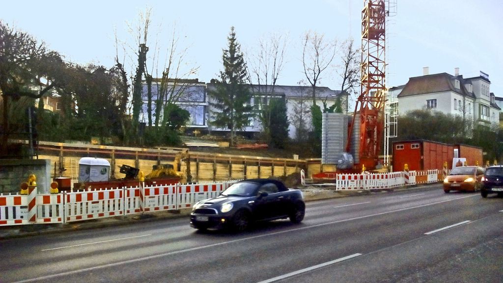 Baustelle in Degerloch: Neue Mehrfamilienhäuser entstehen