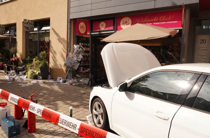 Schaufenster-Crash in Fellbach: Vollgas statt bremsen:  kein Einzelfall