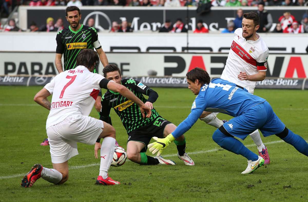 Bundesliga 2014/15, 18. Spieltag: VfB Stuttgart – Bor. M’gladbach 0:1